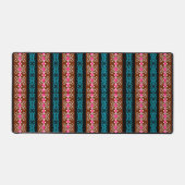 Boho Brocade Stripe Bureaumat (Voorkant)