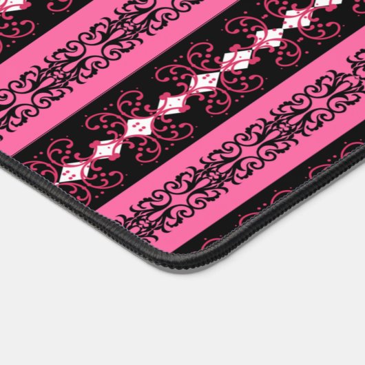 Boho Brocade Stripe Bureaumat (Hoek)