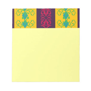 Boho Brocade Stripe Notitieblok