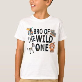 Boho broer van de wilde een verjaardag t-shirt