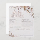 Boho Brown Beige Baby Voorspellingen en advies Kaa (Voorkant / Achterkant)