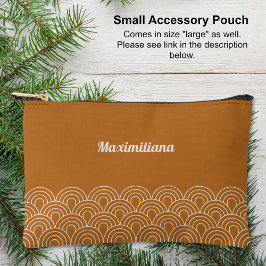 Boho Brown - Boogjes Glam Kleine Accessoire Pouch Etui