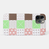 Boho Brown, Burgundy, Green en Mauve Whimsical Case-Mate iPhone Case (Achterkant (horizontaal))