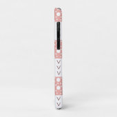 Boho Brown, Burgundy, Green en Mauve Whimsical Case-Mate iPhone Case (Achterkant/links)