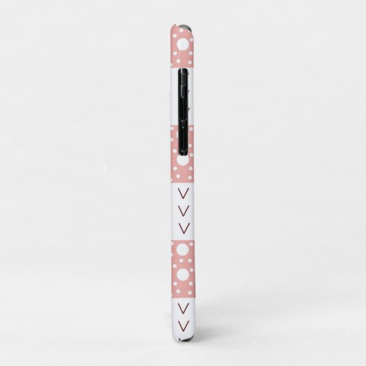 Boho Brown, Burgundy, Green en Mauve Whimsical Case-Mate iPhone Case (Achterkant/links)