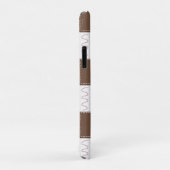 Boho Brown, Burgundy, Green en Mauve Whimsical Case-Mate iPhone Case (Achterkant/rechts)