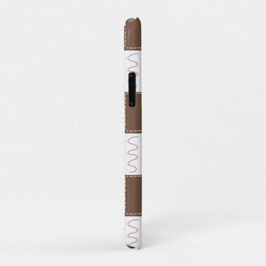 Boho Brown, Burgundy, Green en Mauve Whimsical Case-Mate iPhone Case (Achterkant/rechts)