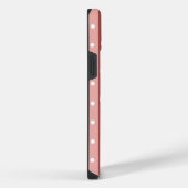 Boho Brown, Burgundy, Green en Mauve Whimsical iPhone Hoesje (Rechterkant)