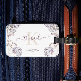 Boho Bruid Bagagetailie Bagagelabel
