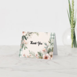 boho bruid huwelijken Bruidsmeisjesfeest Bedankkaart