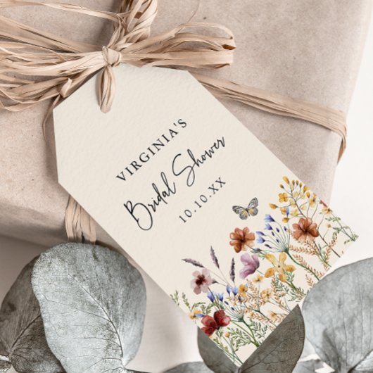 Boho Bruidsfeest Cadeaulabel