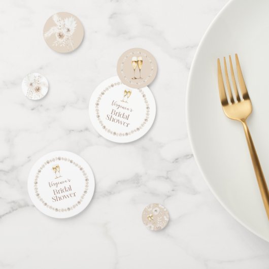 Boho Bruidsmeisje Borrel Confetti (Groep)