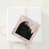 boho-bruiloft bedankjes labels (In situ)