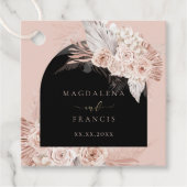 boho-bruiloft bedankjes labels (Voorkant)