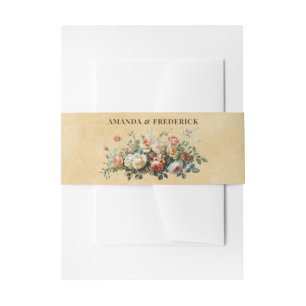 Boho bruiloft  bloemstuk oud papier uitnodigingen wikkel