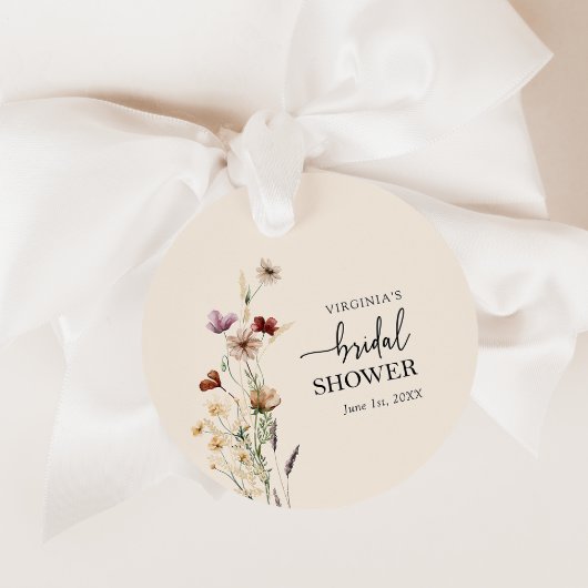 Boho Bruiloft Borrel Cadeautag Stickers Bedankjes Labels