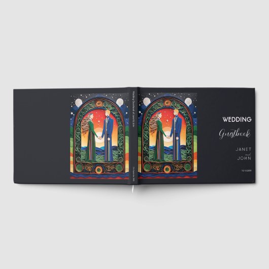 Boho Bruiloft  Gastenboek (Volledig)