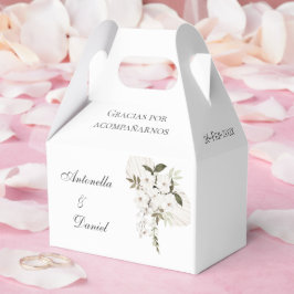 Boho bruiloft gunst dozen bedankdoosjes