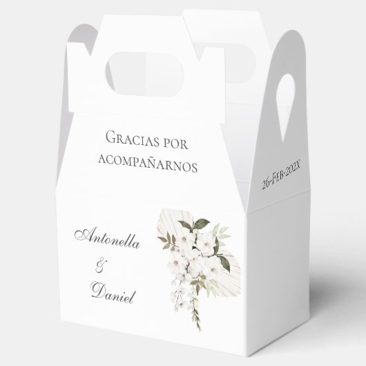 Boho bruiloft gunst dozen bedankdoosjes (Geopend)