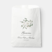 Boho bruiloft gunsttassen bedankzakje (Voorkant)
