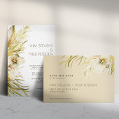 Boho bruiloft pampas gras moderne bruiloft save the date