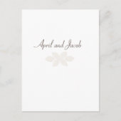 Boho bruiloft RSVP Briefkaart (Voorkant)