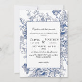 Boho Bruiloft Rustieke Natuurlijke Bloem Moderne B Kaart (Voorkant)