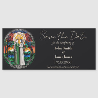 Boho Bruiloft Save the Date Magnet Magnetische Uitnodiging