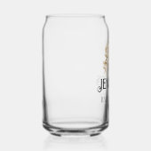 Boho Bruiloft Sepia Bloemboeket Moeder-in-wording Blikvorm Glas (Rechts)