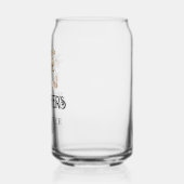 Boho Bruiloft Sepia Bloemboeket Moeder-in-wording Blikvorm Glas (Links)