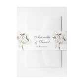 Boho bruiloft uitnodiging buik band uitnodigingen wikkel (Voorkant Voorbeeld)