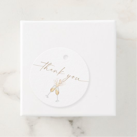 Boho Bruiloftcadeautag Bedankjes Labels (In situ)