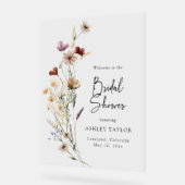 Boho Bruiloftsfeest Acryl Bord (Hoek)