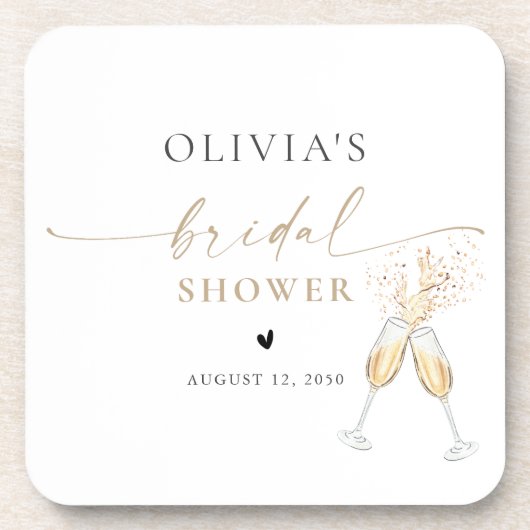 Boho Bruiloftsfeest Coasters Bier Onderzetter (Voorkant)