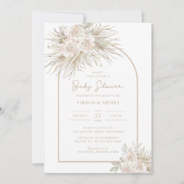 Boho Bruiloftsfeest Kaart