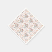 Boho Bruiloftsfeest Patroon Servet (Hoek)