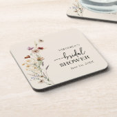 Boho Bruiloftsshower Coasters Bier Onderzetter (Linkerzijde)
