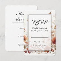 Boho Bruin met Vlinders Bloemige Bruiloft