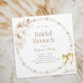 Boho Brunch Bruidsfeest Uitnodigingen