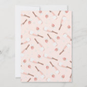 Boho Brunch en Bubble Bridal Shower Invitation Kaart (Achterkant)