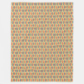 Boho Brushstroke Fleece Deken (Voorkant)