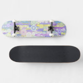 Boho Bubbles Persoonlijk Skateboard (Horizontaal)