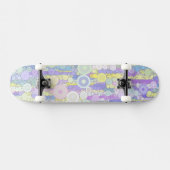 Boho Bubbles Persoonlijk Skateboard (Horizontaal)
