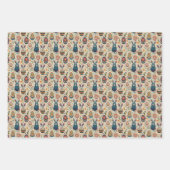 Boho Bunnies Inpakpapier Vel (Voorkant)