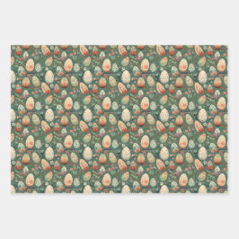 Boho Bunnies Inpakpapier Vel