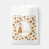 Boho Bunny Wildflower Bedankzakje (Voorkant)