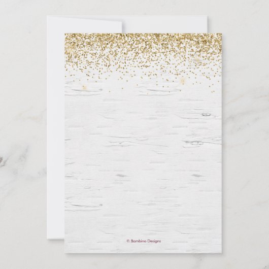 Boho Burgundy+Blush Waterverf Flowers Kaart (Achterkant)