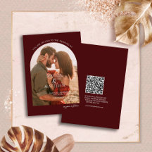 Boho Burgundy Foto Boog Huwelijk