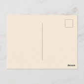 Boho Burgundy Roos RSVP Briefkaart (Achterkant)
