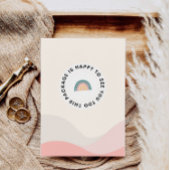 Boho Business Package Insert-Kaart Bedankkaart